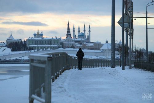 Климатик кыш Татарстанга декабрьнең икенче декадасында киләчәк – метеоролог