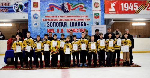 В Бавлах завершился хоккейный турнир «Золотая шайба»