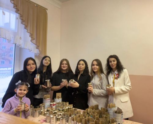 Тепло сердец для бойцов российской армии