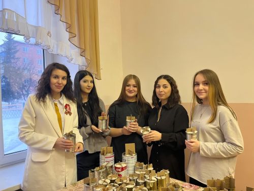 Тепло сердец для бойцов российской армии