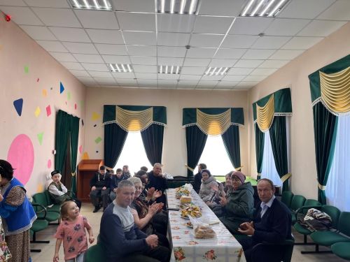 Мортазада хәрбиләрнең якыннары Карга боткасына җыелды