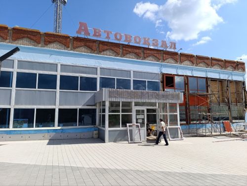 Баулыдагы автовокзал территориясе төзекләндерелә