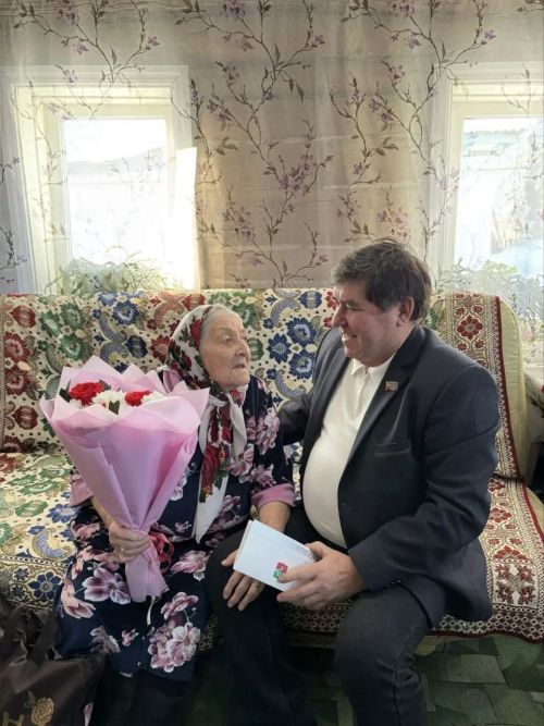 Баулы районында яшәүче сугыш чоры баласына 90 яшь тулган