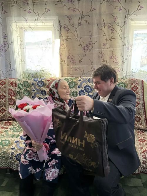 Баулы районында яшәүче сугыш чоры баласына 90 яшь тулган
