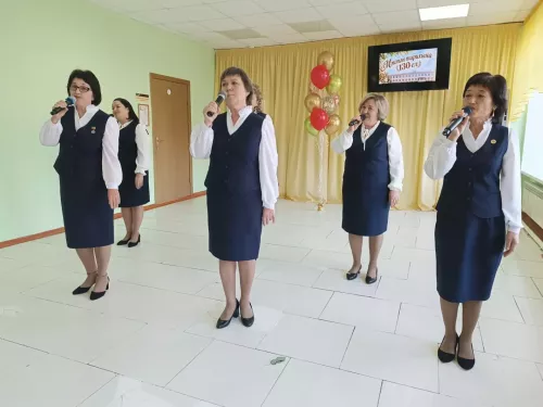 Баулы районында мәктәп юбилее булды