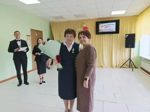 Баулы районында мәктәп юбилее булды