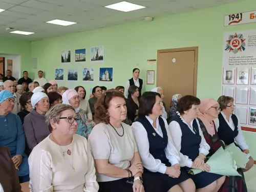 Баулы районында мәктәп юбилее булды