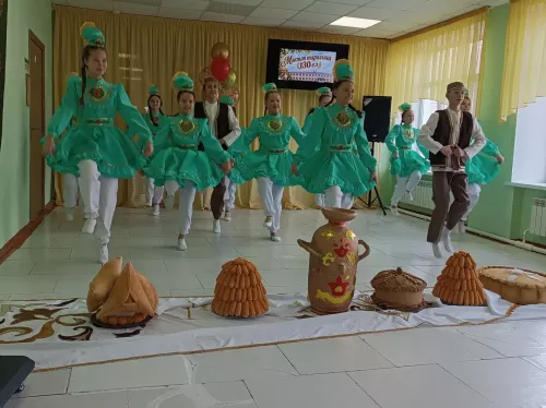 Баулы районында мәктәп юбилее булды
