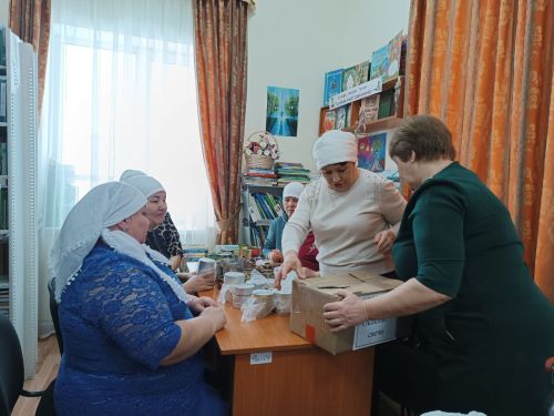 Баулылар сугышчыларга булыша