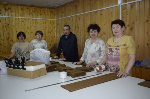 Баулы волонтёрлык штабы эшче куллар көтә