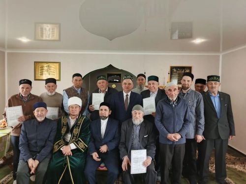 Баулы районы хәзрәтләренә шәһадәтнамә тапшырылды