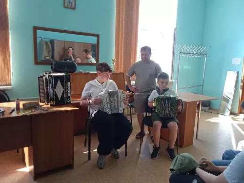 Баулының яшь тальянчылары мастер-класста булды