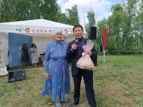 Баулы районында әби-бабайлар күңел ачты (фоторепортаж)