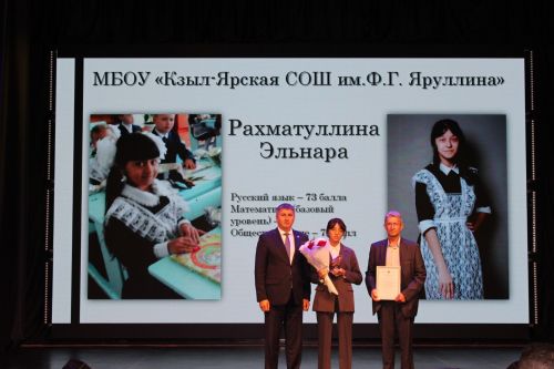 В Бавлах чествовали лучших выпускников школ района