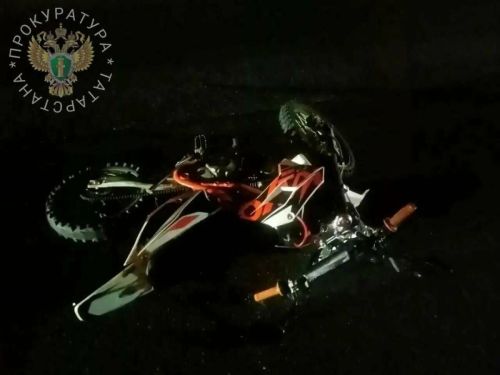 Подросток погиб в ДТП с питбайком в Нижнекамском районе