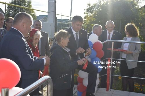 Новые объекты открыли в Бавлинском районе