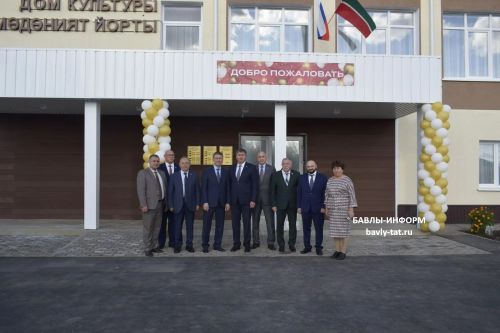 Новые объекты открыли в Бавлинском районе