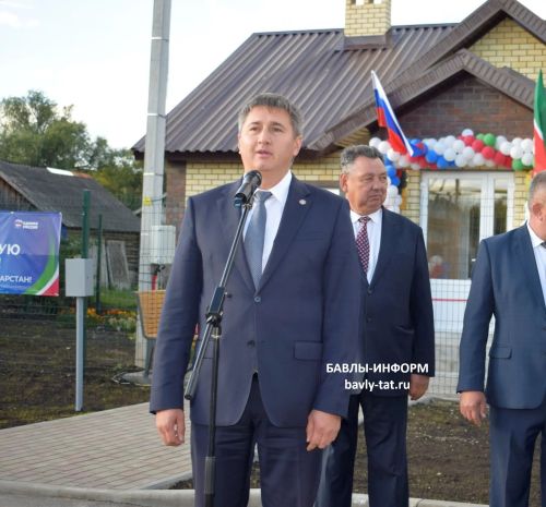 Новые объекты открыли в Бавлинском районе