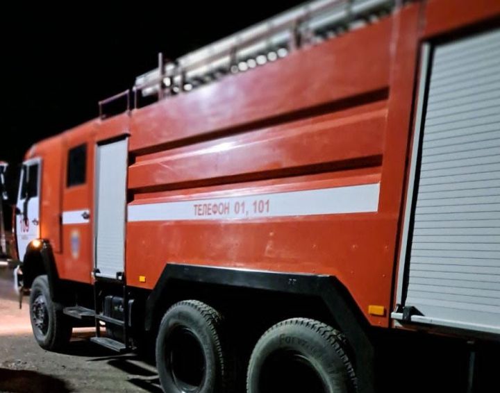 В селе Кзыл-Яр Бавлинского района сгорела баня