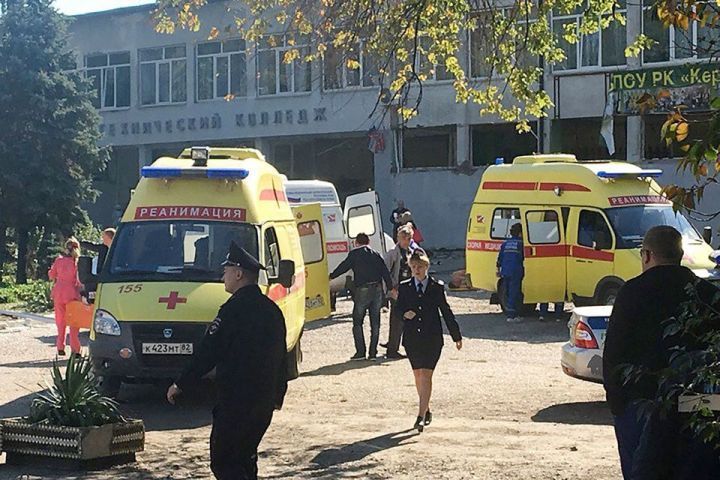 “Шәһри Казан”: Кырым көллияттендәге теракт нәтиҗәсендә 13 кеше үлгән