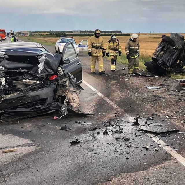 В Бавлинском районе в страшном ДТП погибли три человека