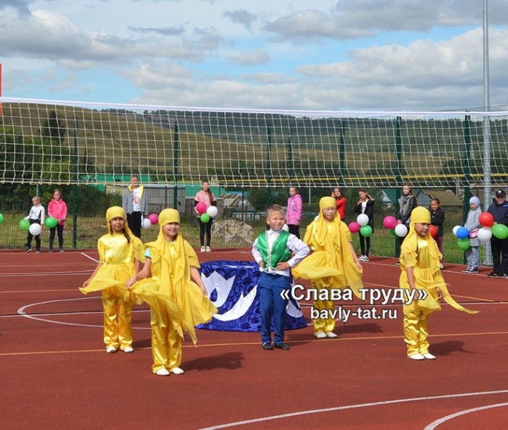 В Бавлинском районе открыли 15-ю спортплощадку