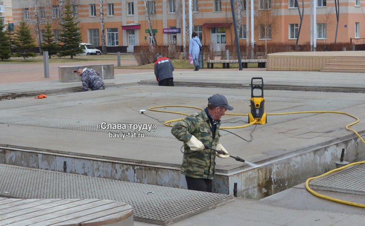 На майские праздники в Бавлах запустят фонтан