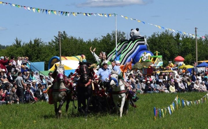 Сабан туе вакытында транспорт чаралары хәрәкәте маршруты