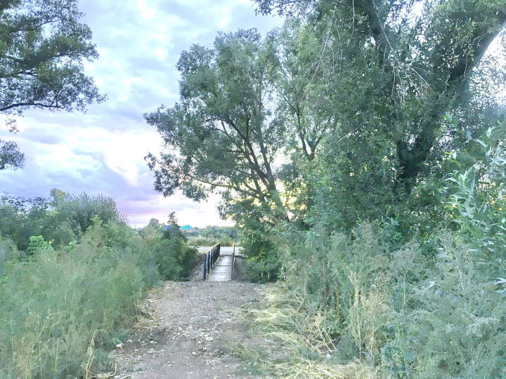 В Поповке установили мост через Сулу