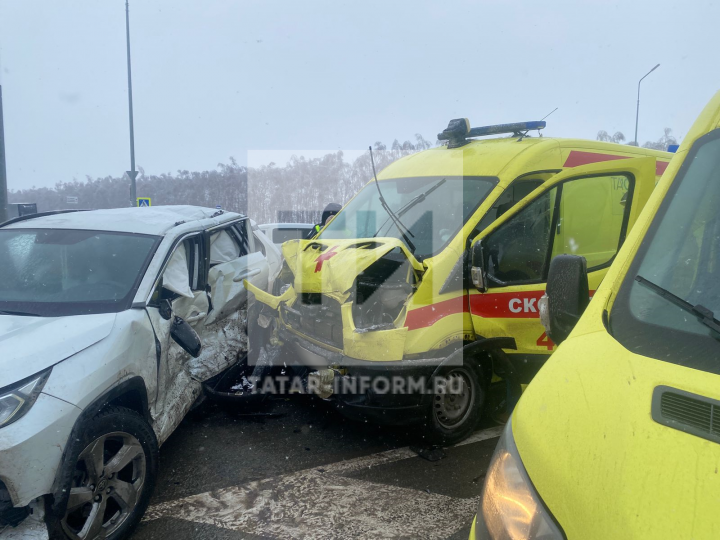 В Лаишевском районе в ДТП погибла фельдшер скорой помощи