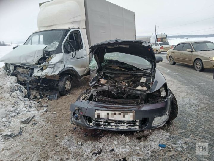 Груда металла из легкового автомобиля: ДТП в Бугульминском районе