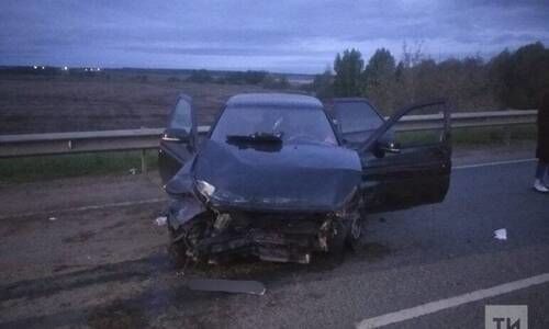 В Татарстане а ДТП на трассе М-7 погибла женщина