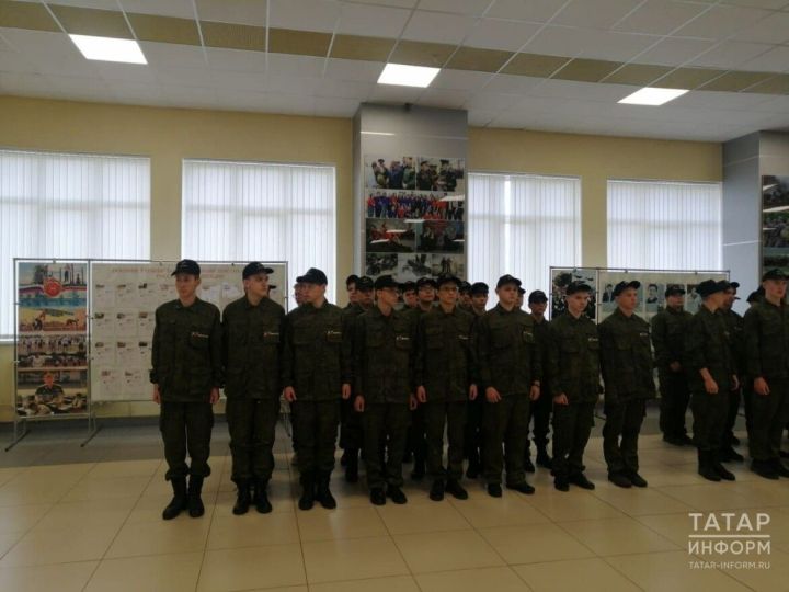 В Татарстане стартовали военные сборы для старшеклассников