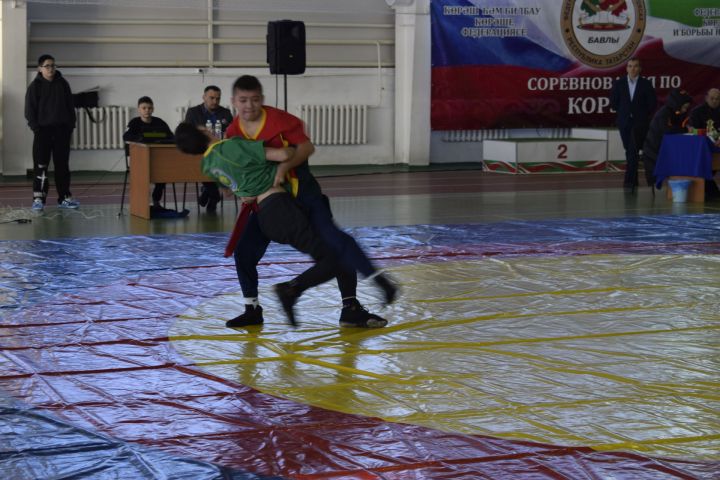 В Бавлах прошёл турнир по борьбе куряш памяти Нургали батыр