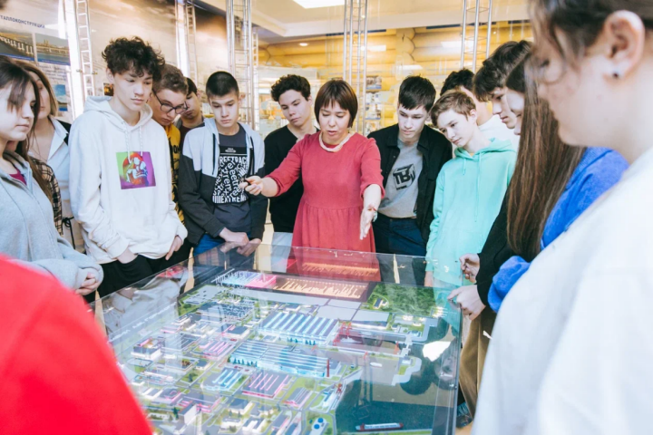 Татарстанские школьники приняли участие в проекте по промышленному туризму