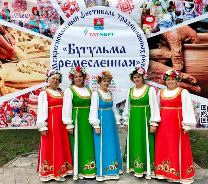 Бавлинский народный ансамбль принял участие на фестивале «Бугульма ремесленная»
