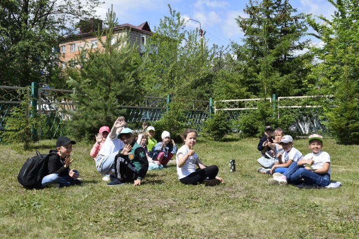 Школьники Бавлинского района отдыхают в летних лагерях