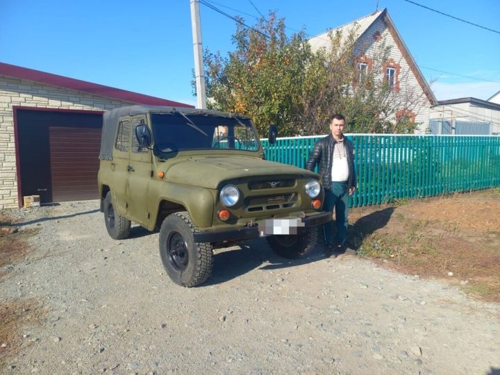 Татарстанец передал в зону СВО свой личный УАЗ