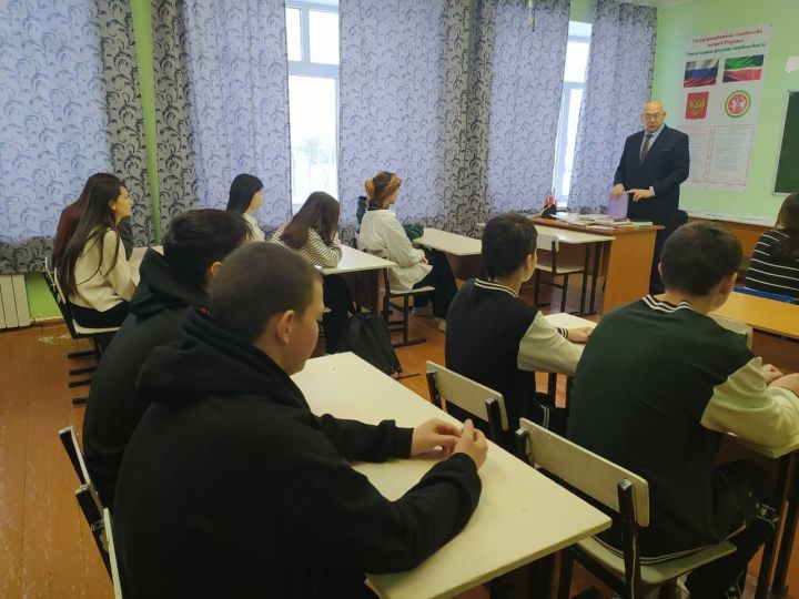 Бавлинским школьникам рассказали о пенсионной системе России