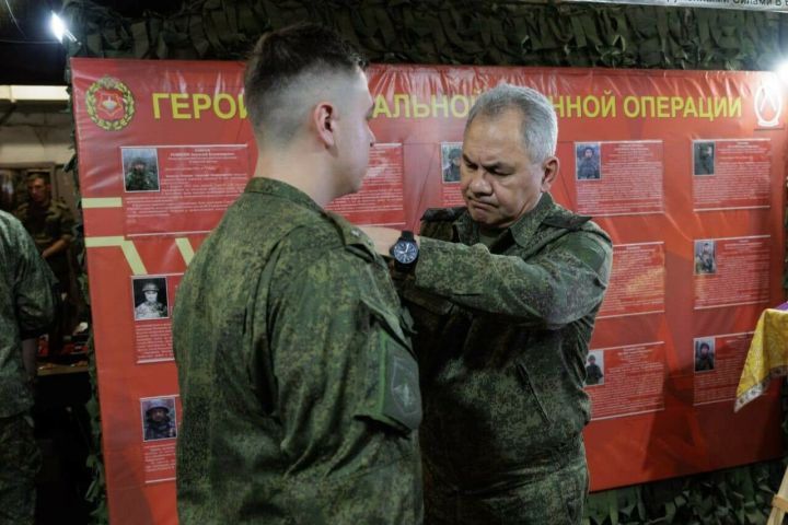 Военнослужащий из Альметьевска награжден орденом Мужества