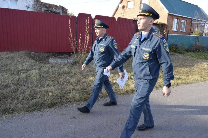 В Бавлинском районе за текущий год произошло 23 пожара