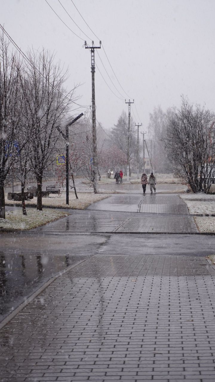 Начало ноября в Татарстане будет снежным