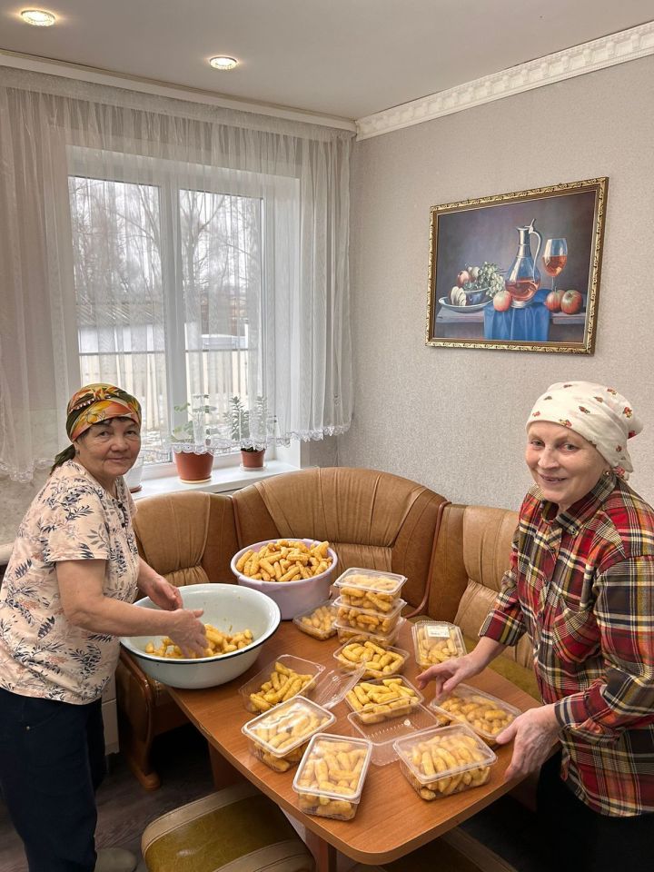 Хәрбиләргә күчтәнәч әзерләделәр