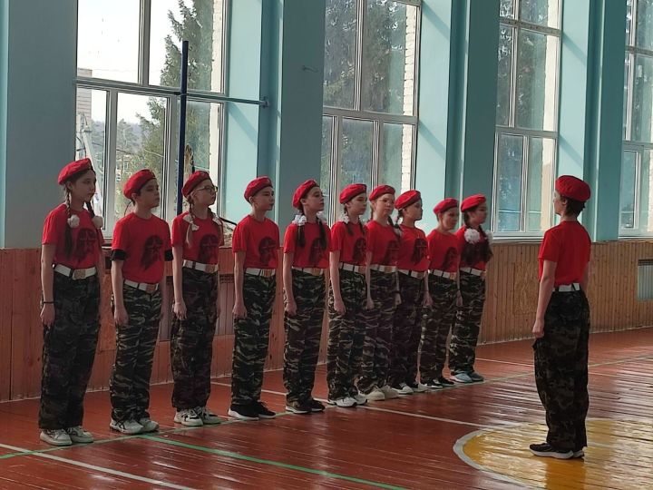 В Бавлах состоялся районный смотр строя и песни «Вперед, юнармейцы!»