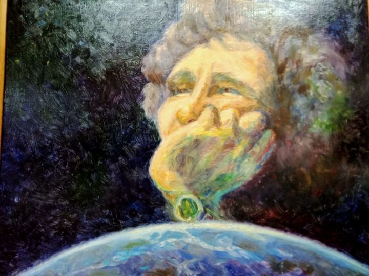 В Бавлах открылась выставка картин «Человек. Земля. Космос»