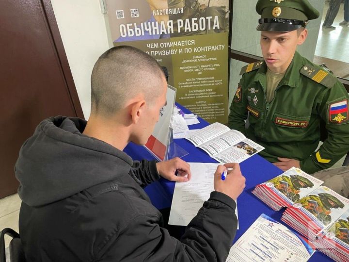 700 тысяч рублей получат подписавшие контракт в Татарстане в июне и июле