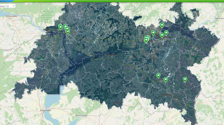 Экокарта Татарстана расскажет о погодных условиях и чистоте воздуха