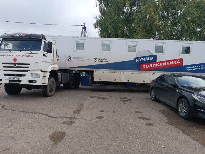Баулы авылларында мобиль поликлиника эшләде