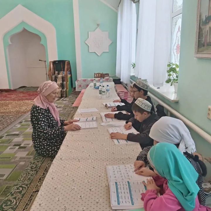 Исергәп мәчетендә балалар өчен тәрбия курслары оештырылды