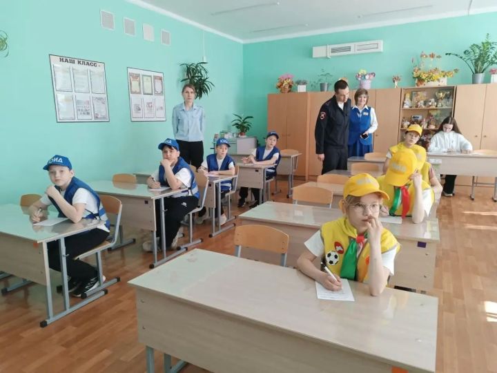 В Бавлинском районе юные инспекторы соревновались в мастерстве